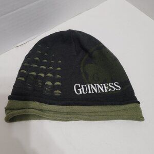 Guinness Beer & Bio Domes Hat Collab Beanie black/green Shredded Distressed OSFA